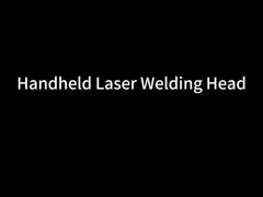 Handheld dubbel wankelend lasersweiskop met 60° en 45° reflecterende lenzen