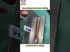 Lichte handheld single wobble lasersweismachine voor 4 mm roestvrij staal lassen