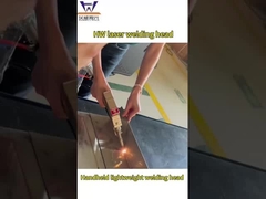 2000W Handheld Single Motor Laser Welding Machine voor het lassen van aluminium en koolstofstaal