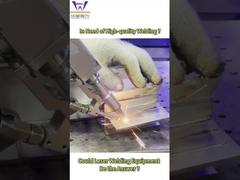 Lichte Handheld Single Wobble Laser Welding Machine Voor 4mm Aluminium Lassen