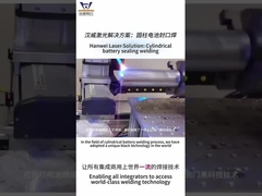 HanWei YAG Energy Negative-Feedback Laser Welding Machine voor cilindrische batterijen