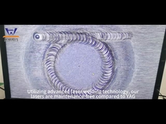 Lithiumbatterij afdichting rivetten Lasersweisoplossing door HW-lasersweistechnologie