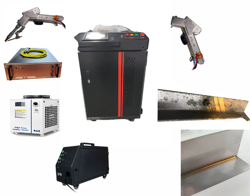Goede prijs. 2kw draagbare lasersweismachine drie in één multifunctioneel online