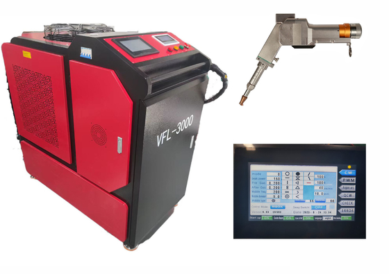 Goede prijs. 3000w wobble handheld laser lassen machine met dubbele motor online