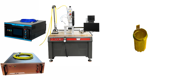 Metalen lasersweismachine met waterkoeling voor messing lassen met CE-certificaat