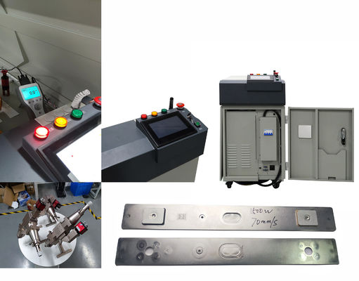 Glanzige 500w handheld lasersweismachine voor lithiumbatterijen