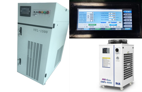 Goede prijs. Draagbare 3000w Lasersweismachine Waterkoeling voor Industrieel online