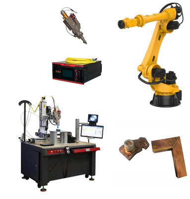 Goede prijs. 6000w AMB Handheld Metal Laser Welding Machine Voor Koper Messing online