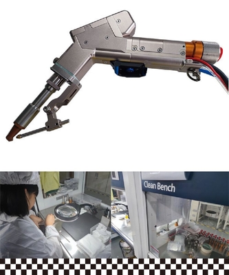 Draagbare elektrische handbestendige lasmachine met U-vormige balkvorm