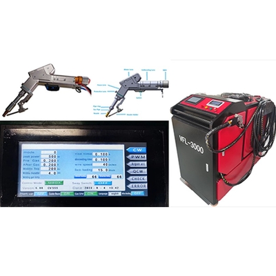 Goede prijs. 150 mm scherpstelvezel handheld single motor laser lassen machine voor meerdere diktes online
