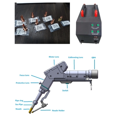 Goede prijs. 2000W Fiber Handheld Single Motor Laser Welding Machine Double Route Draadvoeding Op hetzelfde moment online