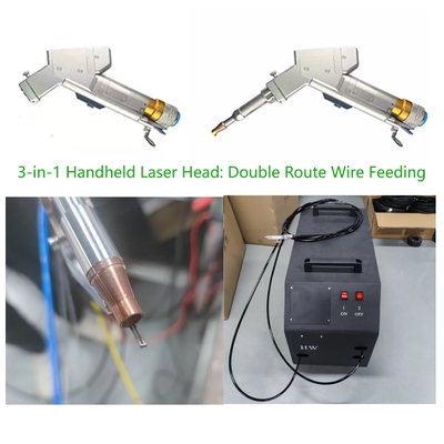 Multifunctionele handmachine met één motor, drie in één, voor het snijden en reinigen van laswerk