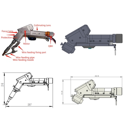 Goede prijs. Versatile handheld 3-in-1 lasersweismachine voor lassen / snijden en reinigen online