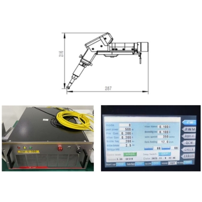 Goede prijs. 1500W handheld single motor laser lasmachine met multifunctionele laser uitgangsmodus online