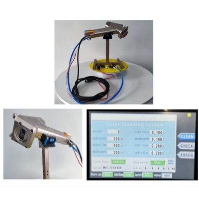 Goede prijs. 2000W Handheld Single Motor Laser Reiniging Machine voor het reinigen van dun koolstofstaal online