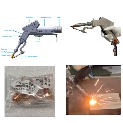 Intelligente handlasermachine voor koolstofstaal / roestvrij staal en aluminium