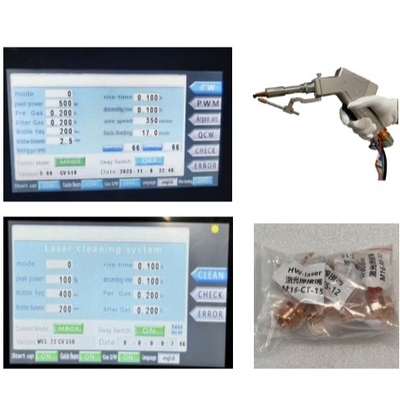 Industriële Handheld Laser 3-in-1 Machine met 3 Belangrijke Functies voor Diverse Toepassingen