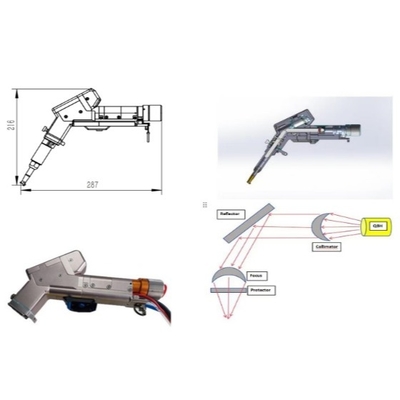 Goede prijs. Handheld drie-in-één lasersweismachine, drie-in-één handheld lasersweis reinigings-snijmachine online
